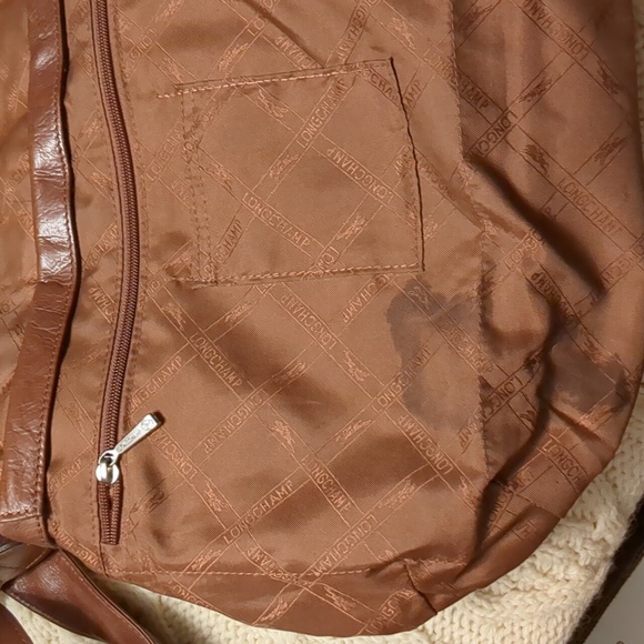 Longchamp Leather Flap Crossbody Bag - Picture 16 of 16